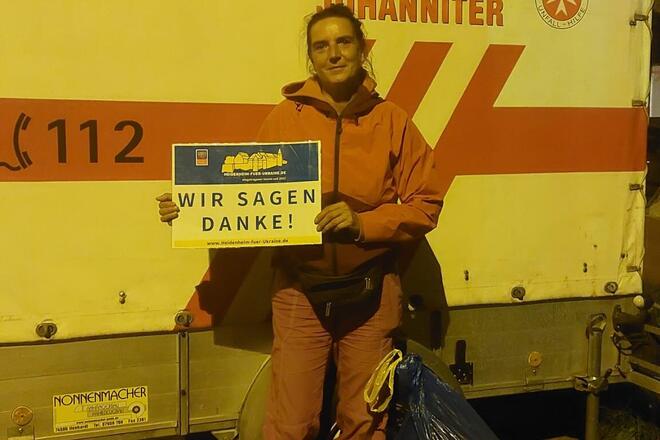 Dankeschild von Heidenheim.fuer.Ukraine