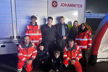 Neu gewählten Ortsjugendleitung organisiert Halloweenfeier 2025