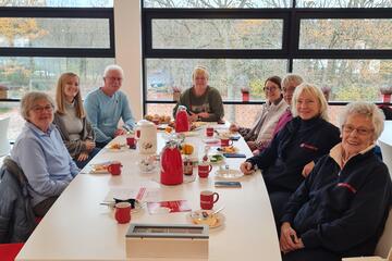 Frühstück der Ehrenamtlichen