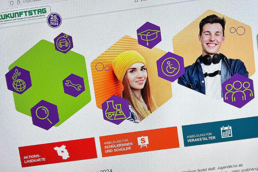 Zum Blick in verschiedene Bereiche eines Krankenhauses bietet der Zukunftstag Brandenburg eine gute Gelegenheit