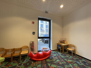 Das Spielzimmer des Mehrgenerationenhaus.