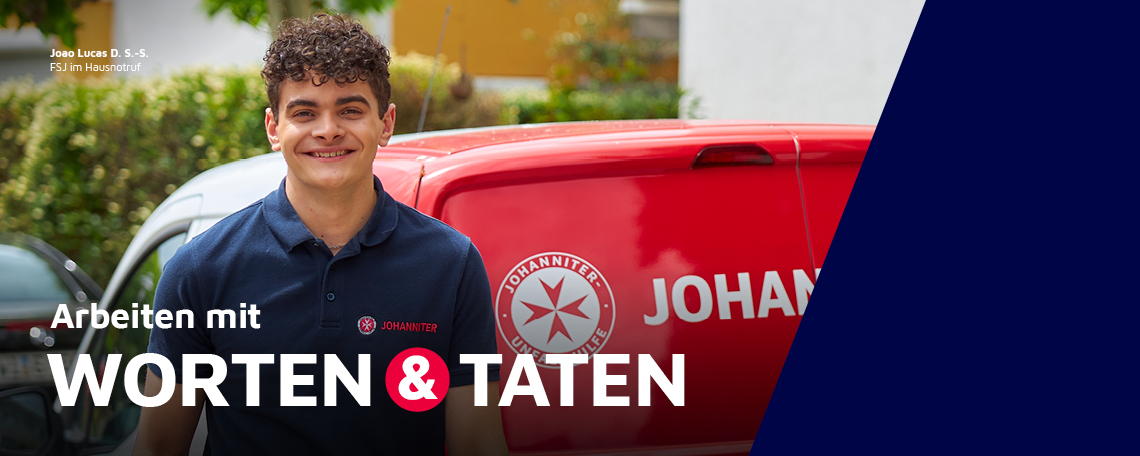 Ein FSJ´ler aus dem Hausnotruf im Porträt.