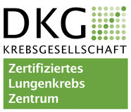 Zertifiziertes Lungenkrebszentrum der Deutschen Krebsgesellschaft