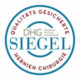 DHG Siegel Qualitätsgesicherte Hernien Chirurgie