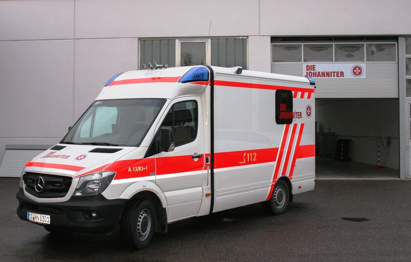 Von der Johanniter-Rettungswache aus unterstützen die Einsatzkräfte der Johanniter aktiv den Rettungsdienst im gesamten Stadtgebiet Heilbronn.