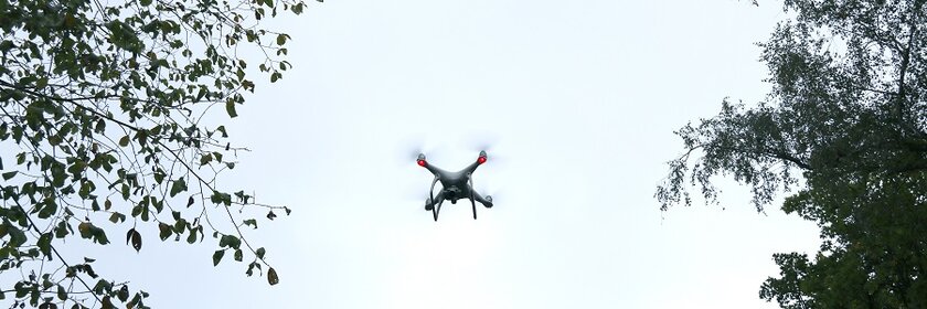 Drohne im Einsatz