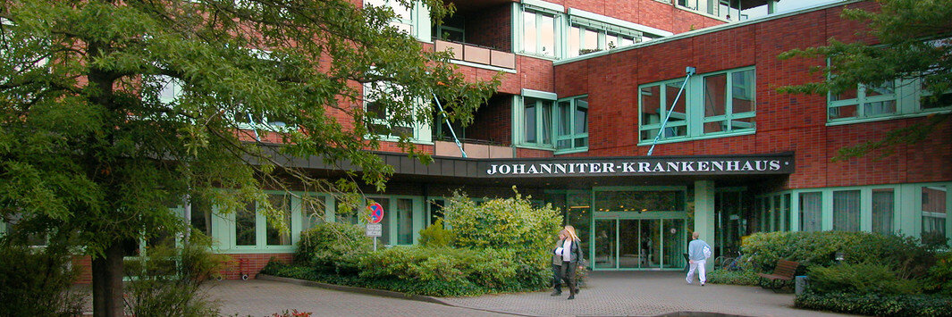 Außenansicht des Johanniter-Krankenhauses Geesthacht 