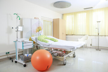 Kreißsaalzimmer im Johanniter-Krankenhaus Bonn