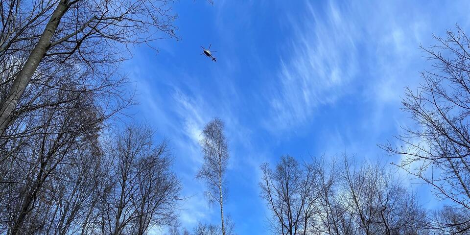 Drohne am Himmel