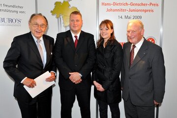 Hans-Dietrich-Genscher-Preis und Johanniter-Juniorenpreis: Auszeichnung der Preisträger 2009