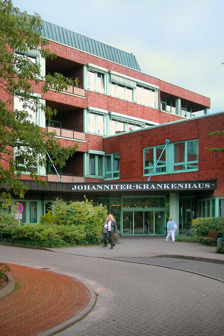 Außenansicht Johanniter-Krankenhaus Geesthacht 