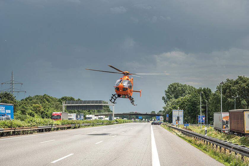 Rettungshubschrauber Christoph 4 flog 1317 Einsätze im Jahr 2019.