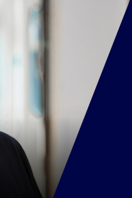 Eine Mitarbeitende der Johanniter im Portrait.